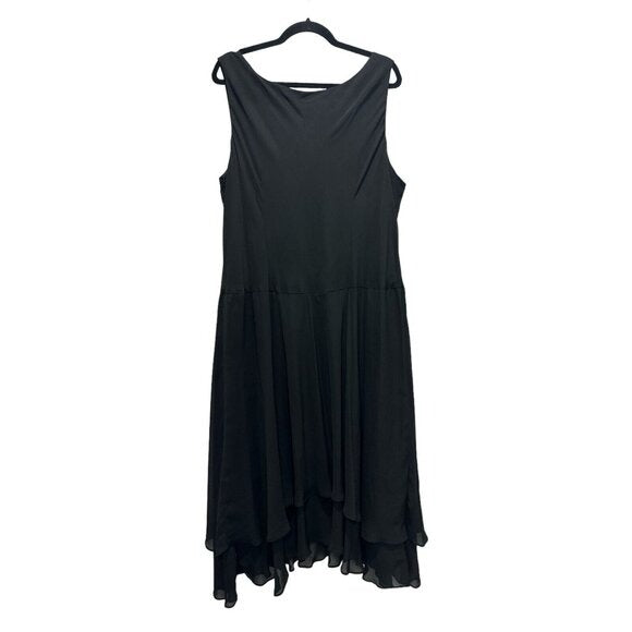 SLNY Women's Black Dress 22W