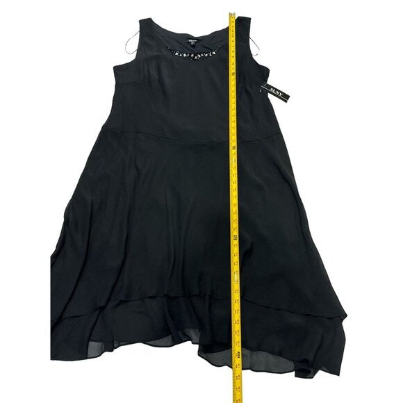 SLNY Women's Black Dress 22W