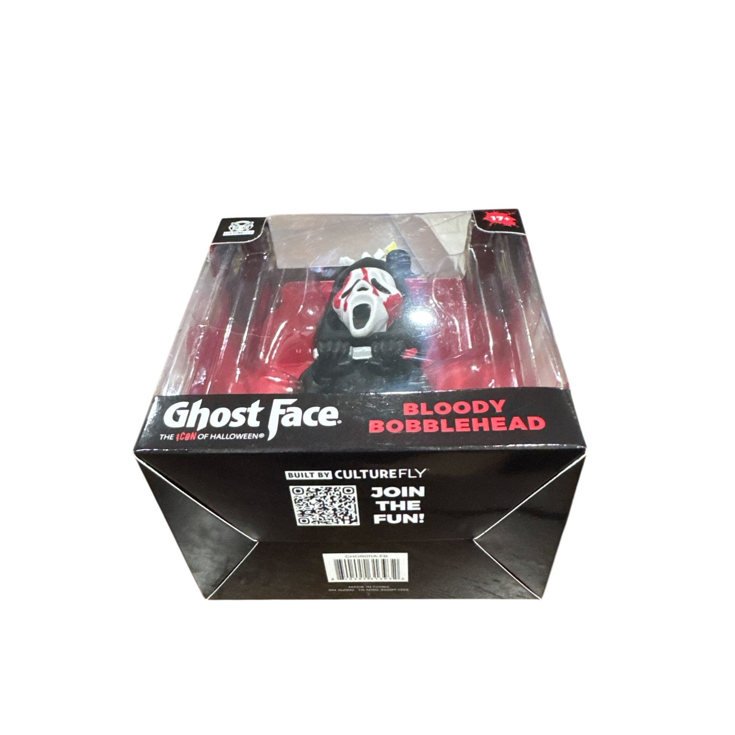 Ghost Face Bloody Bobblehead By CultureFly 17+ Exclusive Stylized Art Collectible