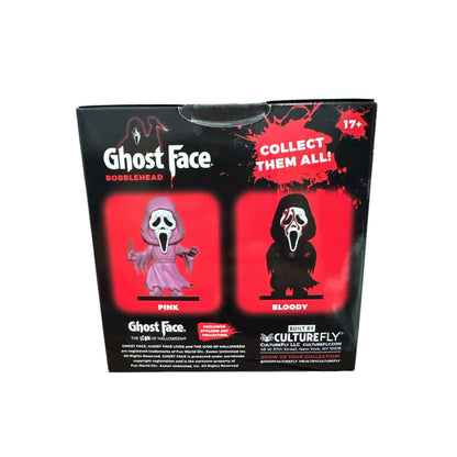 Ghost Face Bloody Bobblehead By CultureFly 17+ Exclusive Stylized Art Collectible