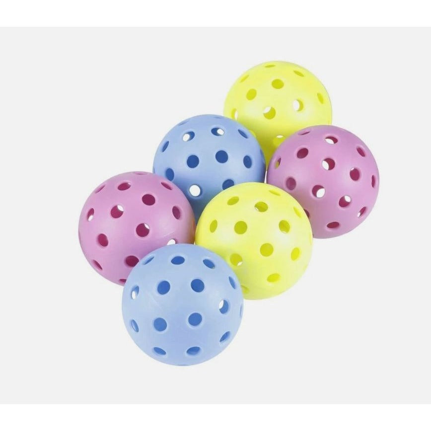 Pickle O'Joe 6pk Balls Pickleballs(2-pack bundle)