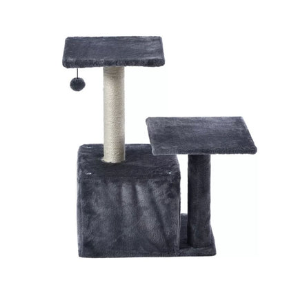 Cat Craft 23" Cat Tree With Condo Multi-Level Activity Center For Climbing Lounging & Play 16" L x 11.4" W x 23" H