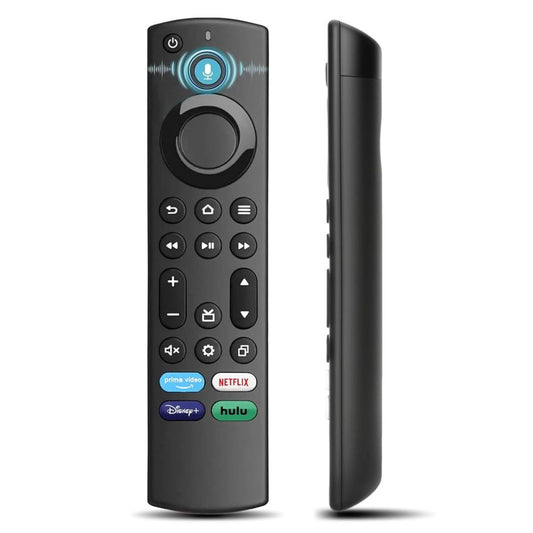 Replacement Voice Remote Control For AMZ Smart TVs With Alexa & App Buttons - Compatible With Fire Stick & Cube Models