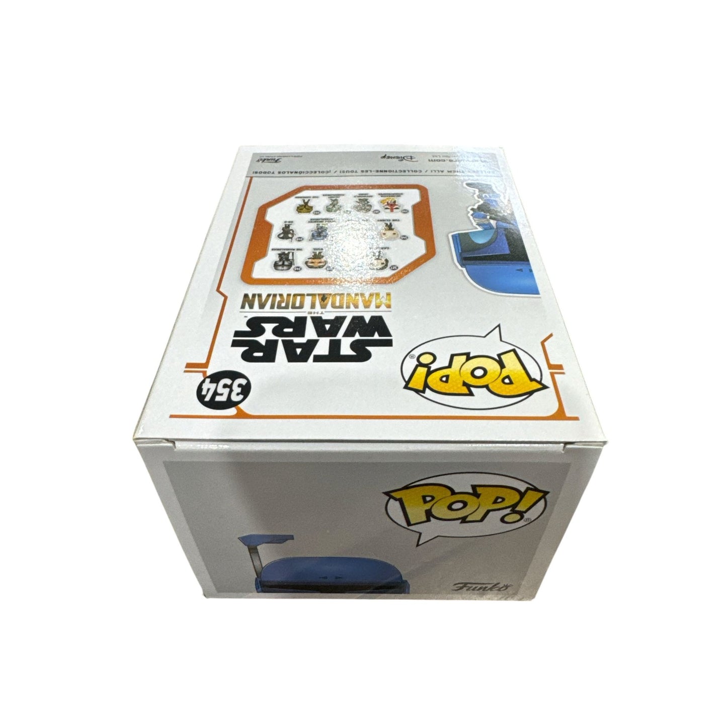 Star Wars Funko Pop! 354 Death Watch Mandalorian Two Stripes Gamestop Exclusive Bobble-Head Figure