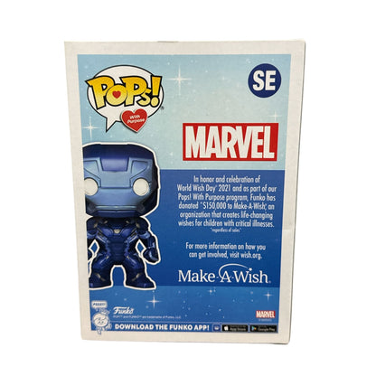 Funko Pop! Marvel Iron Man Make-A-Wish SE Exclusive Bobblehead Figure With Protector