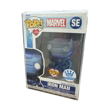 Funko Pop! Marvel Iron Man Make-A-Wish SE Exclusive Bobblehead Figure With Protector