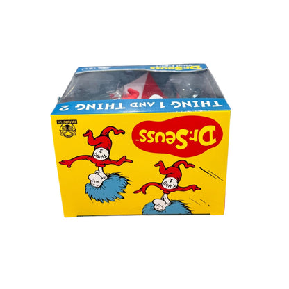 Dr. Seuss Thing 1 & Thing 2 Vinyl Figure Collectible Toy 4.5" For Ages 6+