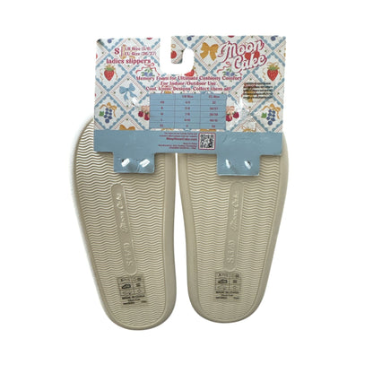 Mallard Duck Plush Slippers Ladies Size S (5/6) Moon Cake Memory Foam Indoor Outdoor Use