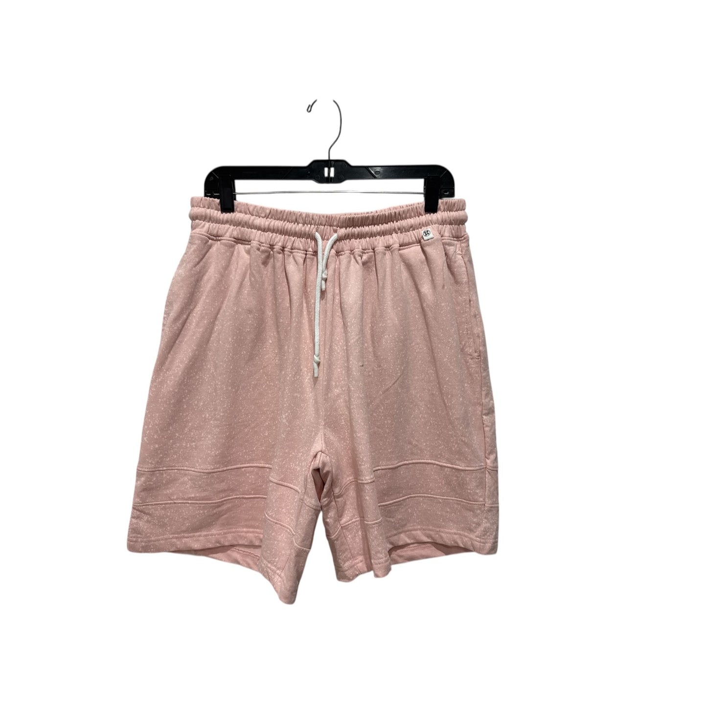 Sovereign Code Men's Pink Speckled Drawstring Shorts XL Soft Lightweight Casual