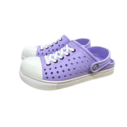 Kids Purple Water Shoes With Closed-Toe Design, Size 33 (US 1.5) For Beach Or Casual Wear
