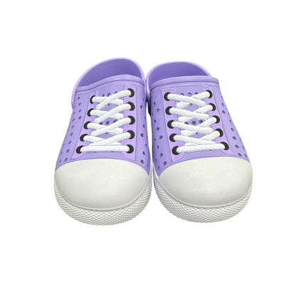 Kids Purple Water Shoes With Closed-Toe Design, Size 33 (US 1.5) For Beach Or Casual Wear