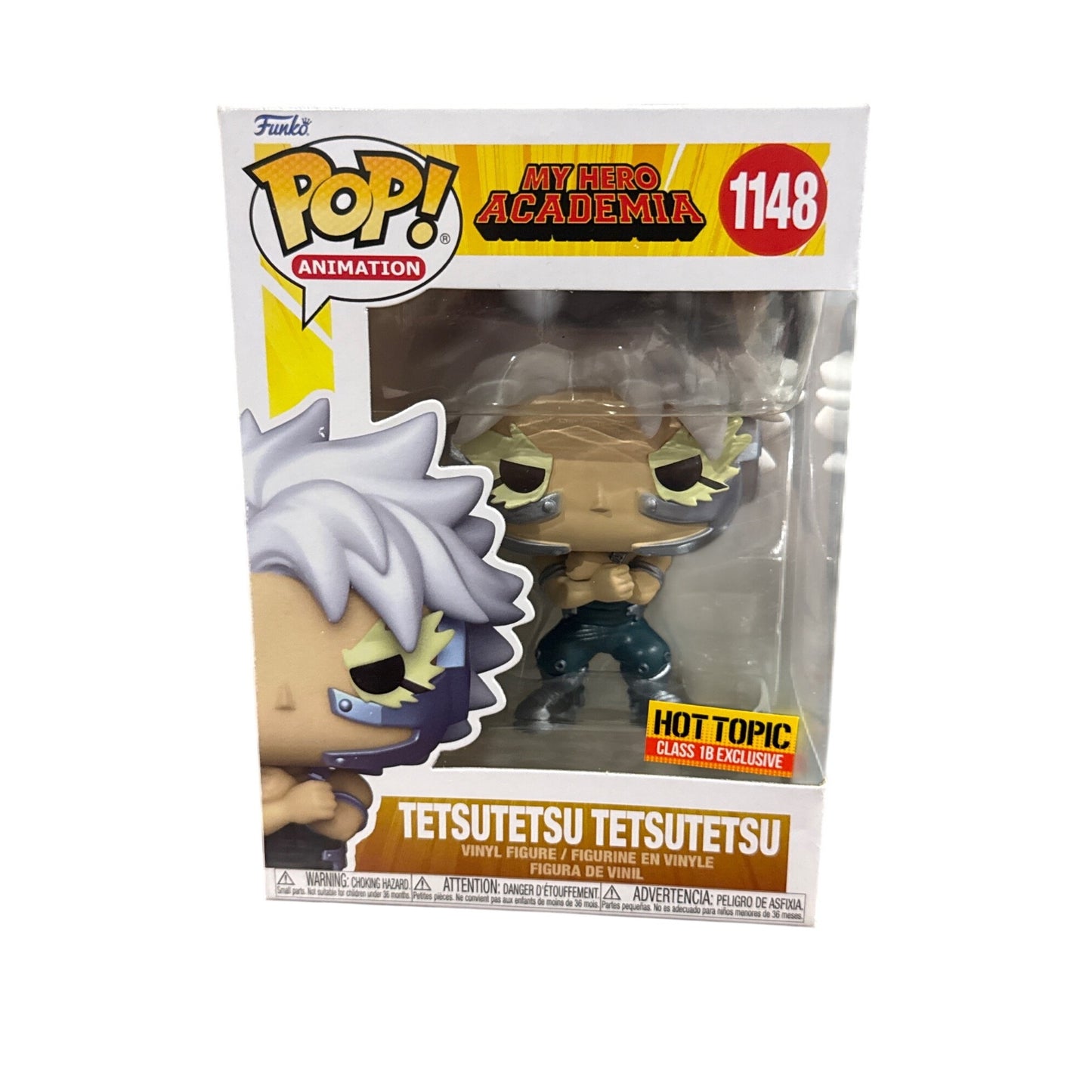 Funko Pop Animation My Hero Academia Tetsutetsu Tetsutetsu Vinyl Figure #1148 Hot Topic Exclusive
