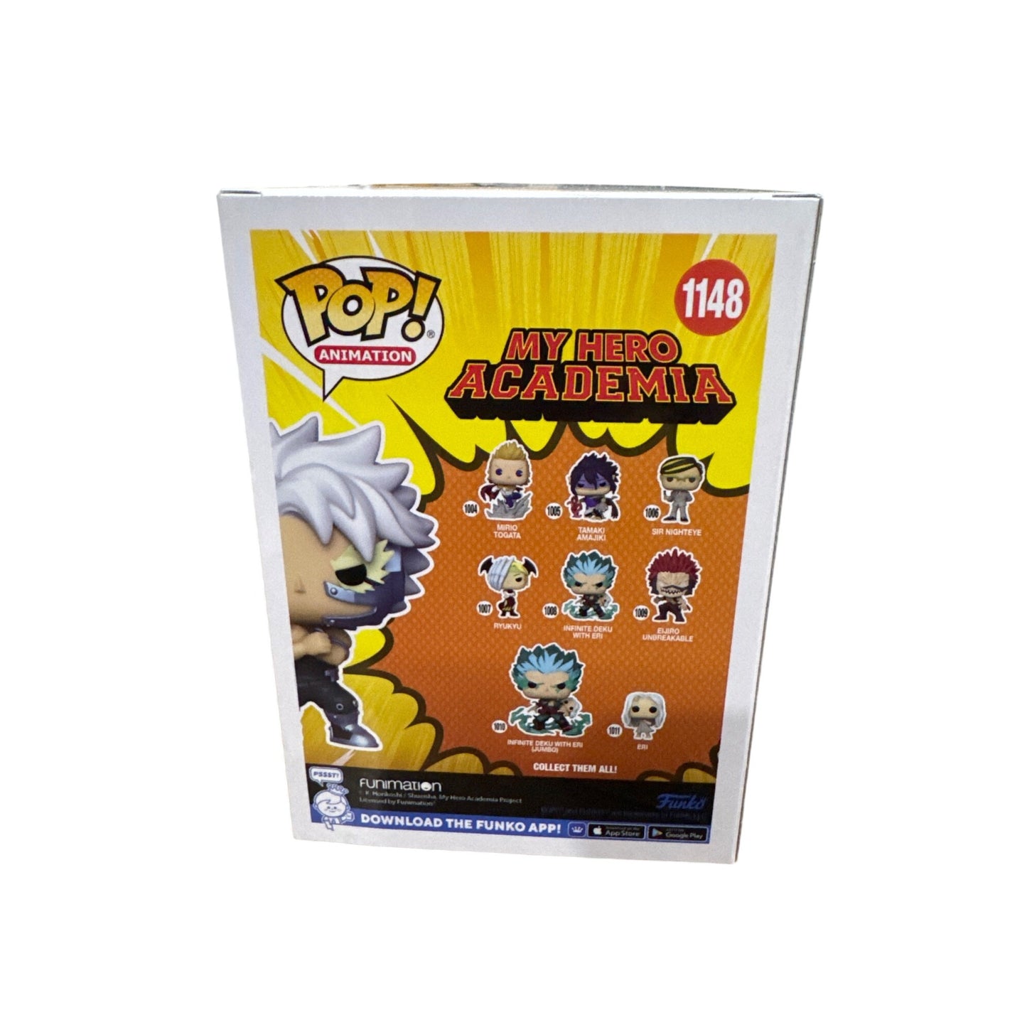 Funko Pop Animation My Hero Academia Tetsutetsu Tetsutetsu Vinyl Figure #1148 Hot Topic Exclusive