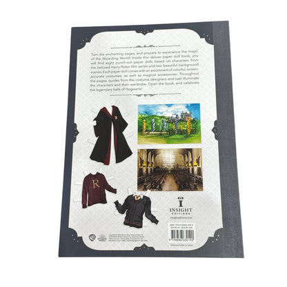 Harry Potter Deluxe Paper Dolls Book With Costumes & Background Scenes From The Films