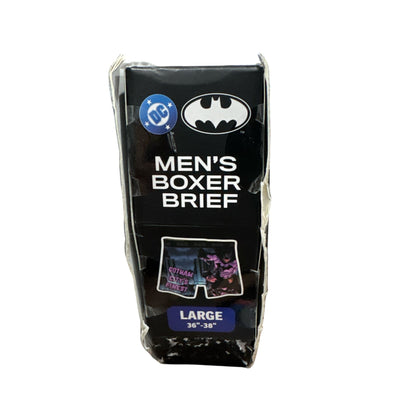 Batman Men's Boxer Briefs Large 36-38" Gotham City's Finest DC Comics Official Merchandise