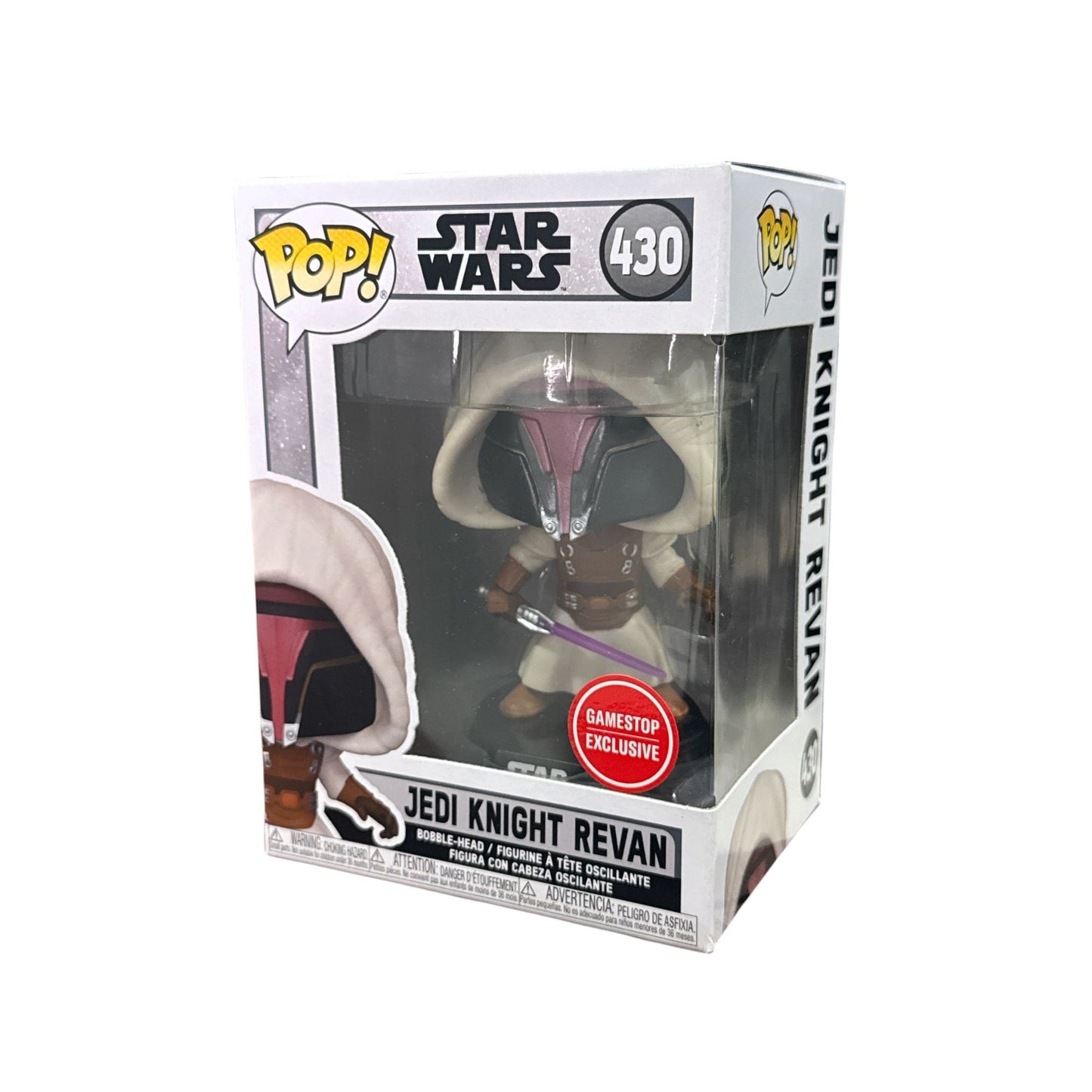 Funko Pop! Star Wars Jedi Knight Revan #430 GameStop Exclusive Bobble-Head Collectible Figure