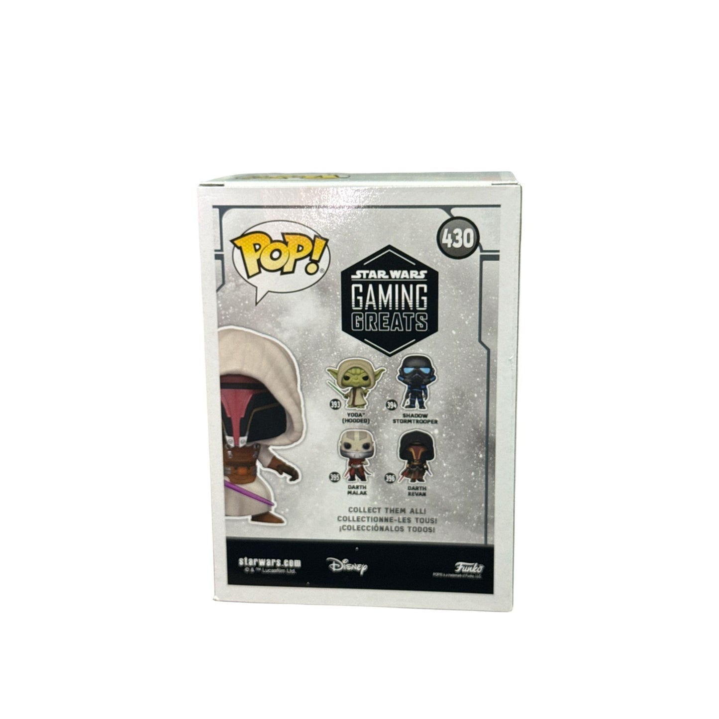 Funko Pop! Star Wars Jedi Knight Revan #430 GameStop Exclusive Bobble-Head Collectible Figure