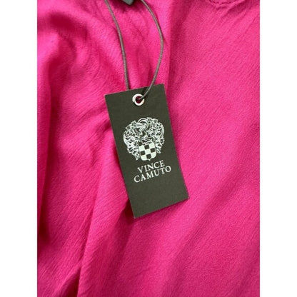 Vince Camuto Bright Pink Crochet Back Women's Kimono One Size