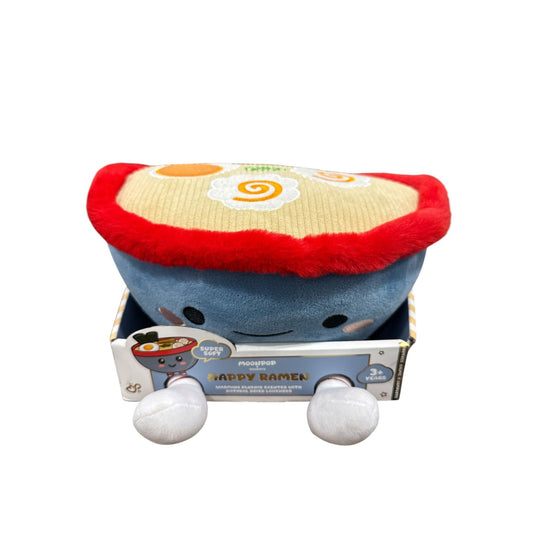 Moonpop Happy Ramen Plushie With Lavender Scent Super Soft Heat & Cold Therapy 3+ Years Cute Ramen Bowl Design