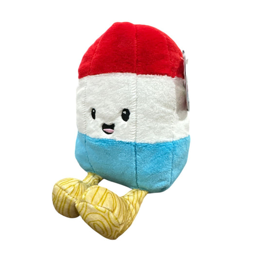 Giggle Scape Plush Red White Blue Popsicle Toy Ages 1+
