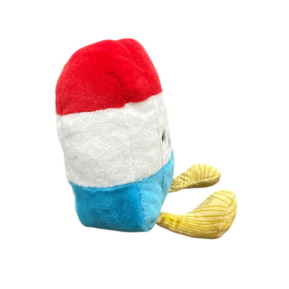 Giggle Scape Plush Red White Blue Popsicle Toy Ages 1+