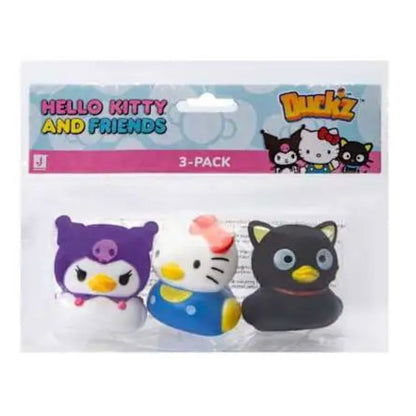 Hello Kitty & Friends 3-Pack Mini Duckz Toys For Kids Sanrio Characters