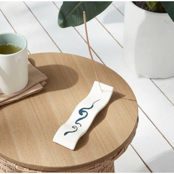 Sun Salt Sea & Citronella Incense Set With Ceramic Holder By Threshold