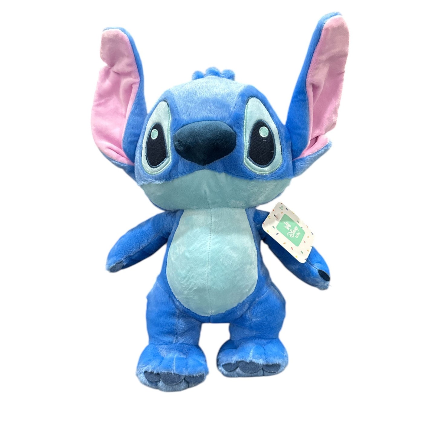 Disney Baby Stitch Plush Toy Soft Blue 14" Stuffed Animal By Kids Preferred