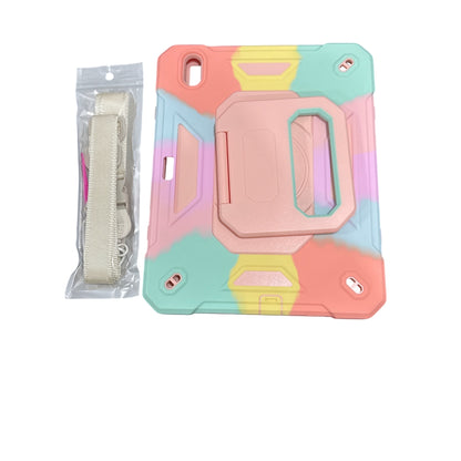 Drop & Shock Proof Case For iPad Air 6th 11" 2024 Kickstand Shoulder Strap Multi-Color Design