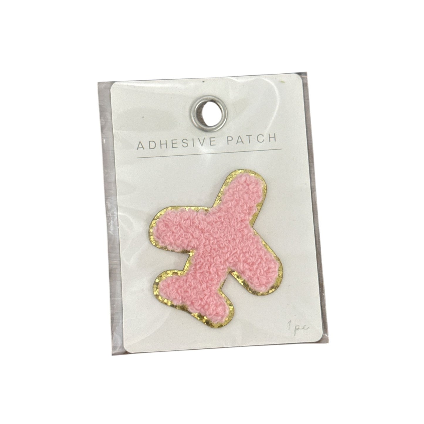Adhesive Patch Set Of 8 - Rainbow Lemon Peach Airplane Designs