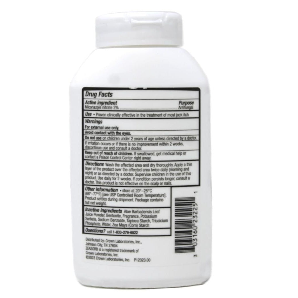 Zeasorb Super Absorbent Antifungal Treatment Powder for Jock Itch, 2.5 Ounce (Pack of 2)