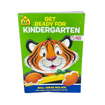 9 pcs. Mixed Kids Activity Books Set - Coloring Stickers Pre-K Learning & Scissor Skills - Includes Crayola Scholastic & Jumbo Books