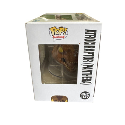 Jurassic World Dominion Funko Pop Movies Atrociraptor Panthera #1216 Vinyl Figure Exclusive