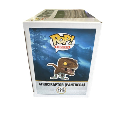 Jurassic World Dominion Funko Pop Movies Atrociraptor Panthera #1216 Vinyl Figure Exclusive