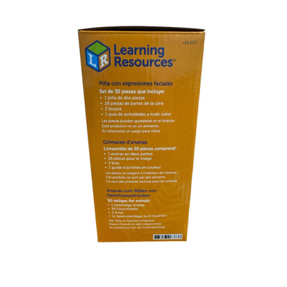 Learning Resources Big Feelings Pineapple Toy 30-Piece Set For Ages 3+ Pre-K Emotional Learning & Fine Motor Skills