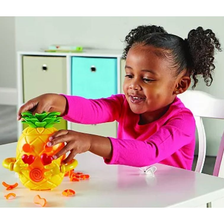 Learning Resources Big Feelings Pineapple Toy 30-Piece Set For Ages 3+ Pre-K Emotional Learning & Fine Motor Skills