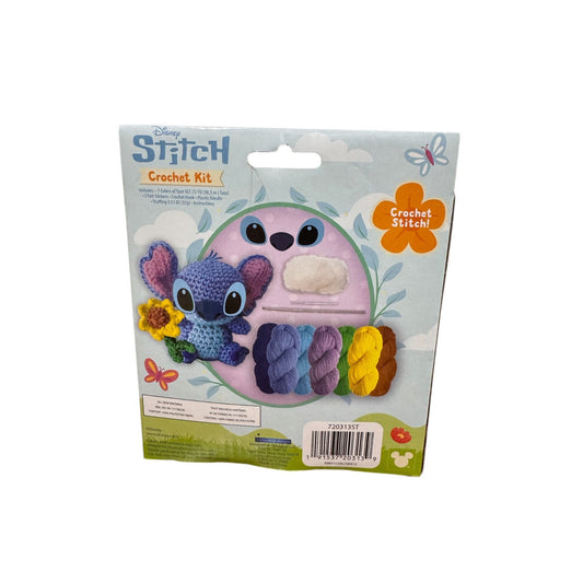 Disney Stitch Crochet Kit For Beginners With Yarn Needle & Instructions