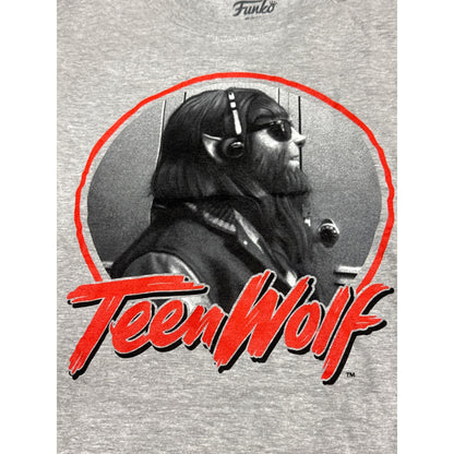 Teen Wolf Funko Graphic T-Shirt Gray XL 1985 Retro Design