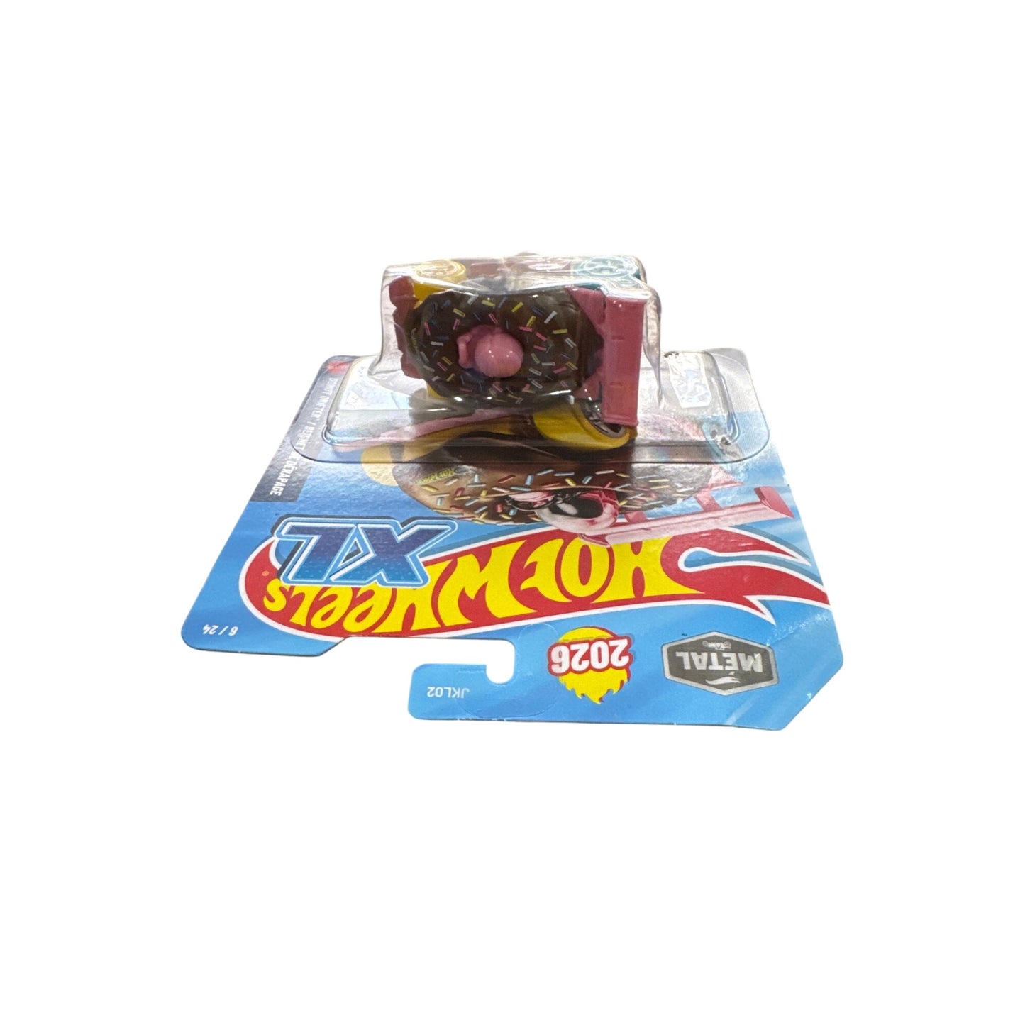 Hot Wheels XL 2026 Donut Drifter Die-Cast Toy Car Pink/Brown Sprinkles 3+