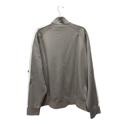 Gymshark Men's Track Jacket XXL Mushroom Grey Full Zip Athletic Top