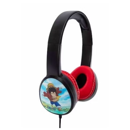 One Piece Wired Headphones With Adjustable Headband & Soft Ear Cushions 3.5mm Jack Age 13+ By Culturefly