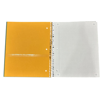 Five Star 1 Subject Graph Notebooks, Advance 5 Subject College Ruled Notebook, & 7-Pocket Zipper Customizable Expanding File