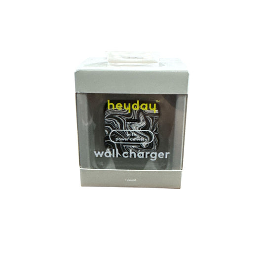 Heyday Wall Charger With Power Delivery & Deal Worthy 5ft USB-A To USB-C Charging Cable Combo