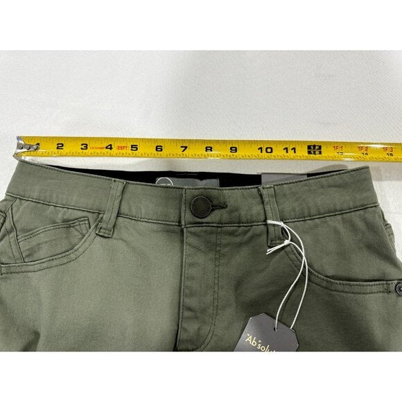 Wit & Wisdom Ab-Solution Olive Green Women's Cuffed Shorts Size 2