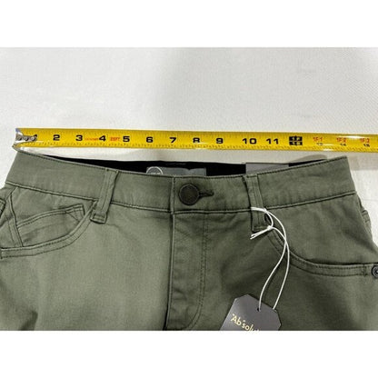 Wit & Wisdom Ab-Solution Olive Green Women's Cuffed Shorts Size 2