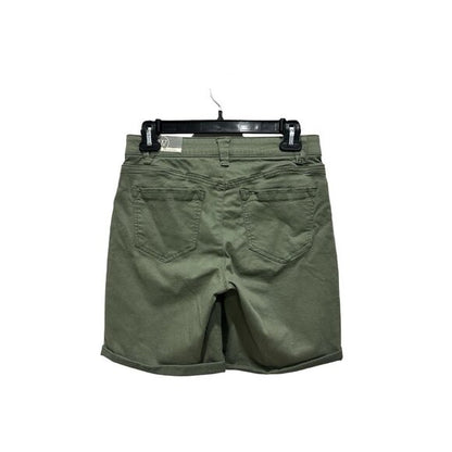 Wit & Wisdom Ab-Solution Olive Green Women's Cuffed Shorts Size 2