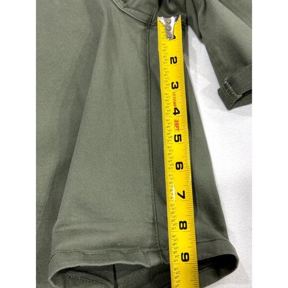 Wit & Wisdom Ab-Solution Olive Green Women's Cuffed Shorts Size 2