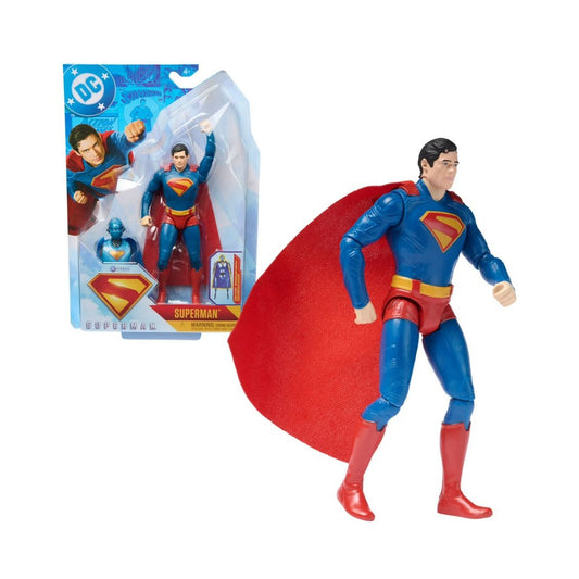 DC Superman Action Figure With Build-A-Figure Part 6-Inch Spin Master Collectible New Sealed Packaging