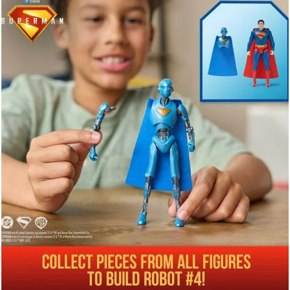 DC Superman Action Figure With Build-A-Figure Part 6-Inch Spin Master Collectible New Sealed Packaging