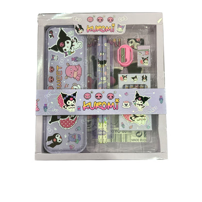 Sanrio Hello Kitty & Friends Space Multi-Pocket Full-Size Backpack & Accessories Bundle Gift Set